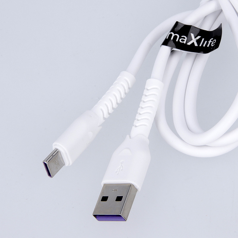 Maxlife MXUC-04 cable USB - Lightning 1,0 m 3A white - Billede 4