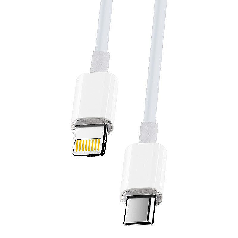 Maxlife MXUC-05 cable USB-C - Lightning 2,0 m 20W white - Billede 4