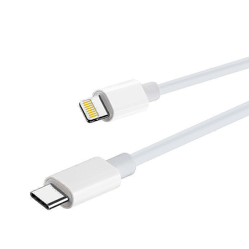 Maxlife MXUC-05 cable USB-C - Lightning 2,0 m 20W white - Billede 5