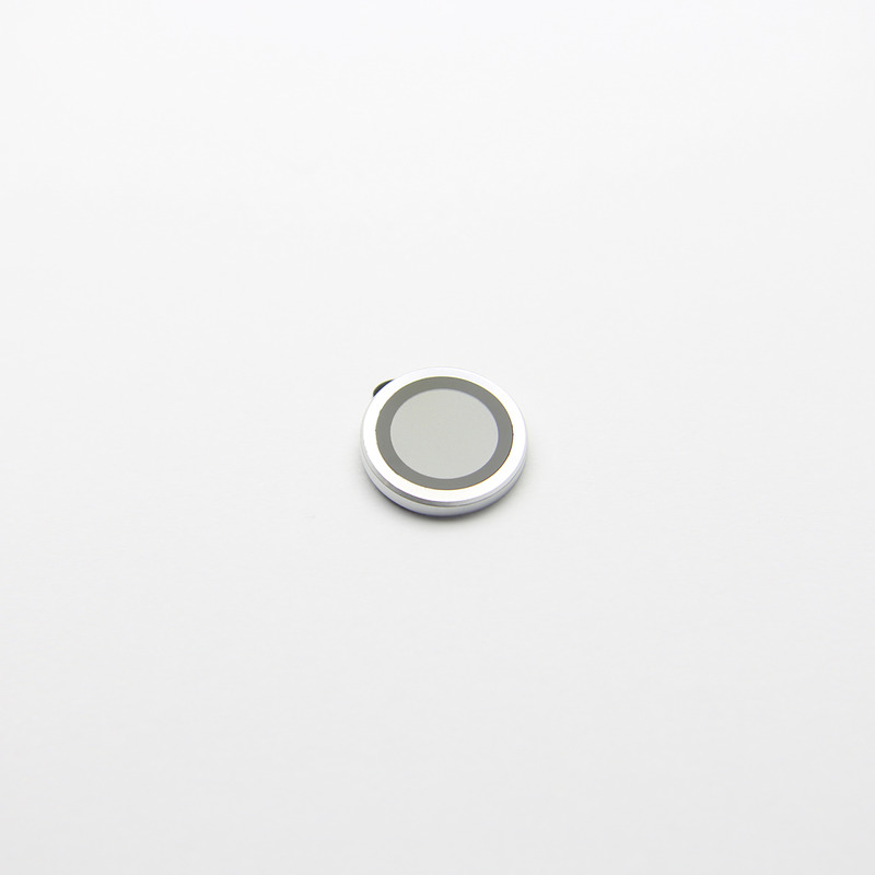 Set of lens glasses for iPhone 12 Mini / iPhone 12 / iPhone 11 silver (2pcs)