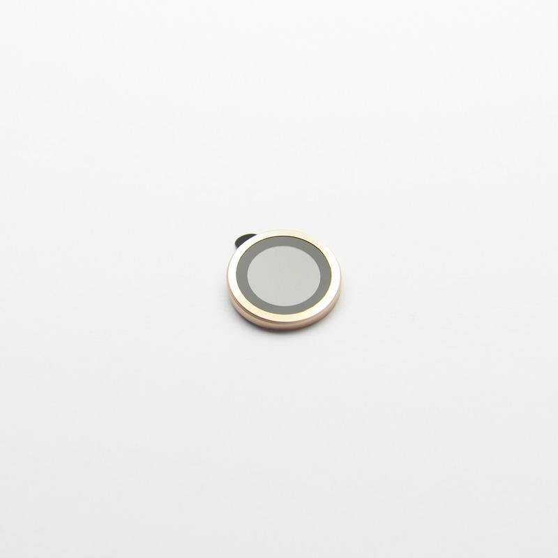Set of lens glasses for iPhone 12 Mini / iPhone 12 / iPhone 11 gold (2pcs)
