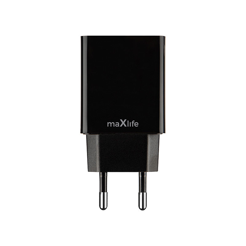 Maxlife MXTC-11 charger 1x USB-A 2,1A black - Billede 2