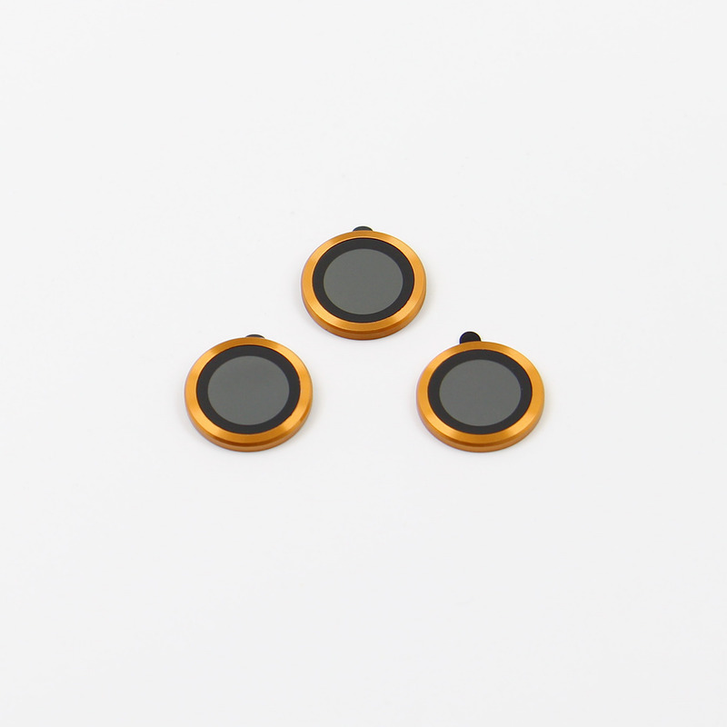 Set of lens glasses for iPhone 17 Pro orange