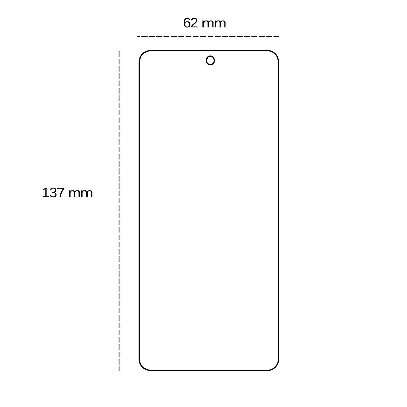 Tempered glass 2,5D for Samsung Galaxy Xcover 5 - Billede 2
