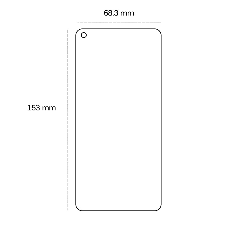 Tempered glass 2,5D for Oppo Reno 5 4G / Reno 5 5G / Reno 5K 5G / Find X3 Lite - Billede 2