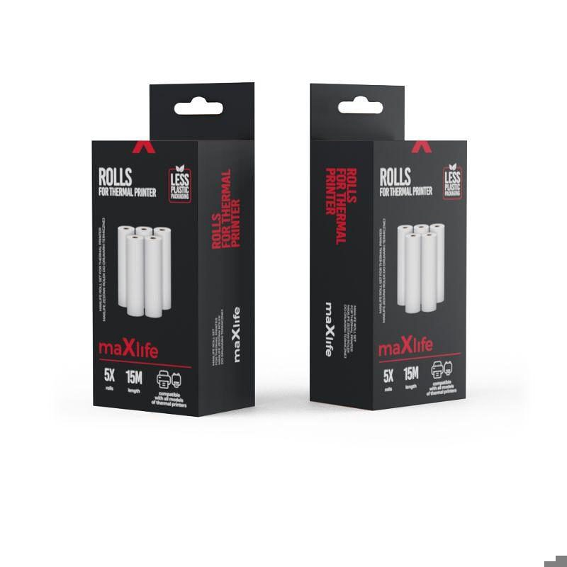 Maxlife roll set for thermal printer