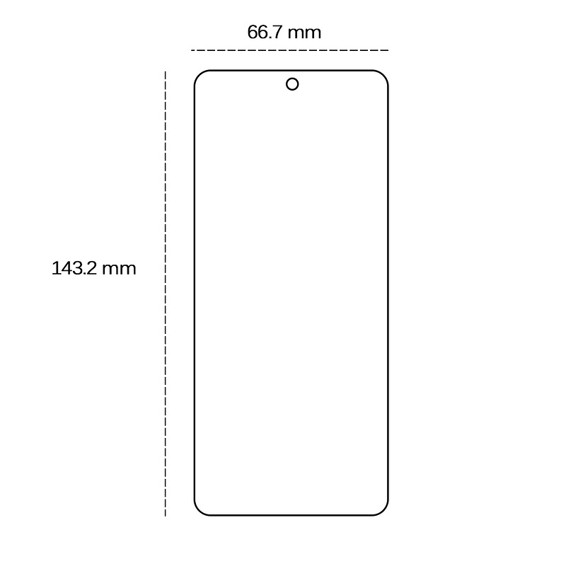 Tempered glass 2,5D for Samsung Galaxy S24 - Billede 2