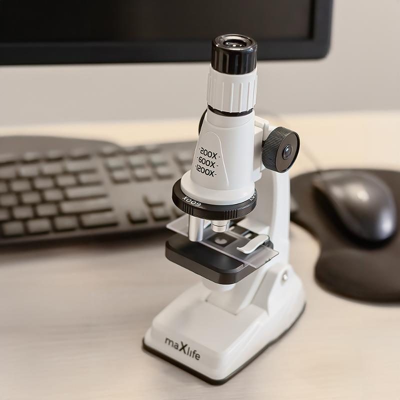 maXlife Microskop hvid * - Billede 4