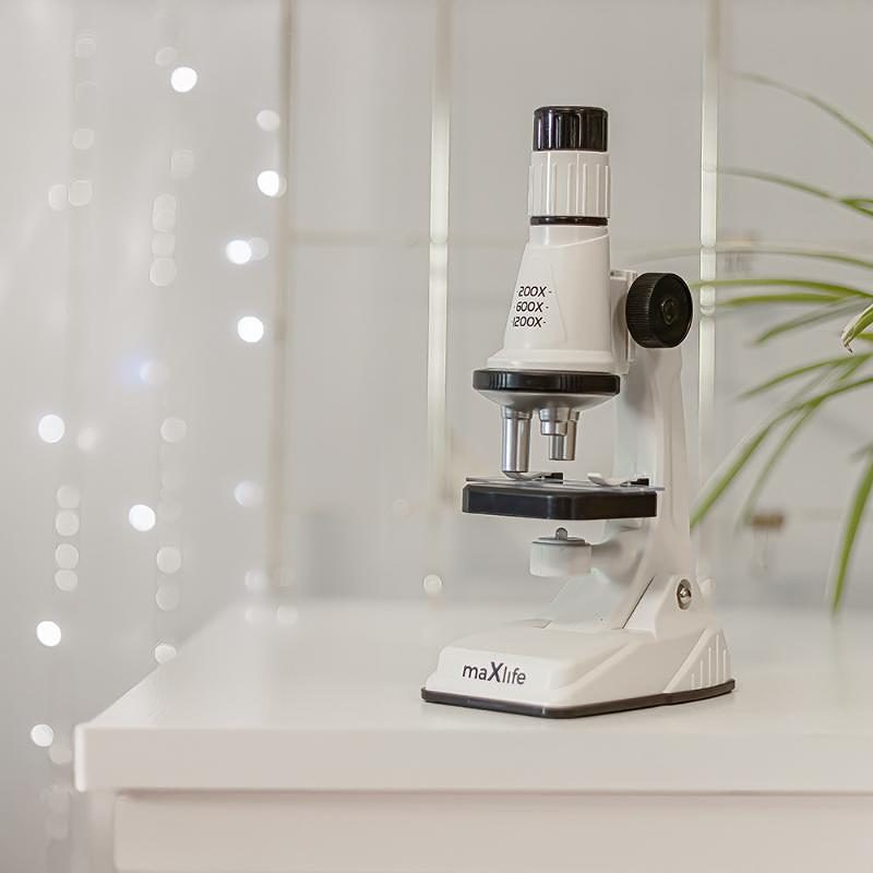 maXlife Microskop hvid * - Billede 6