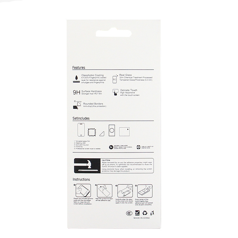 Tempered glass 2,5D for Xiaomi Redmi 9 / 9 Prime / 9A / 9AT / 9C / 9i / Poco M2 / C3 50in1 - Billede 3