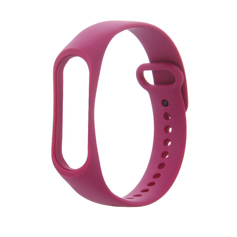 Silicone band for Xiaomi Mi Band 8 raspberry