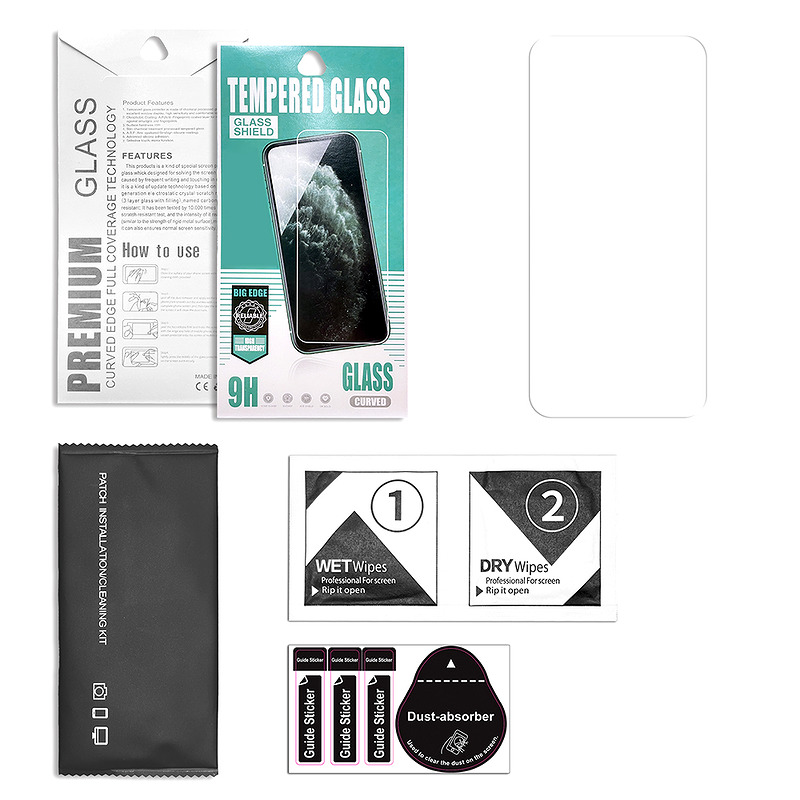 Tempered glass 2,5D Premium for Samsung Galaxy S25 Ultra fingerprint-compatible - Billede 3