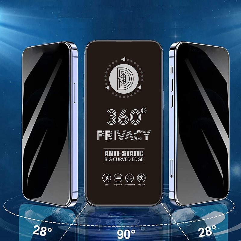 Tempered glass Privacy 360 for iPhone 14 Pro - Billede 2