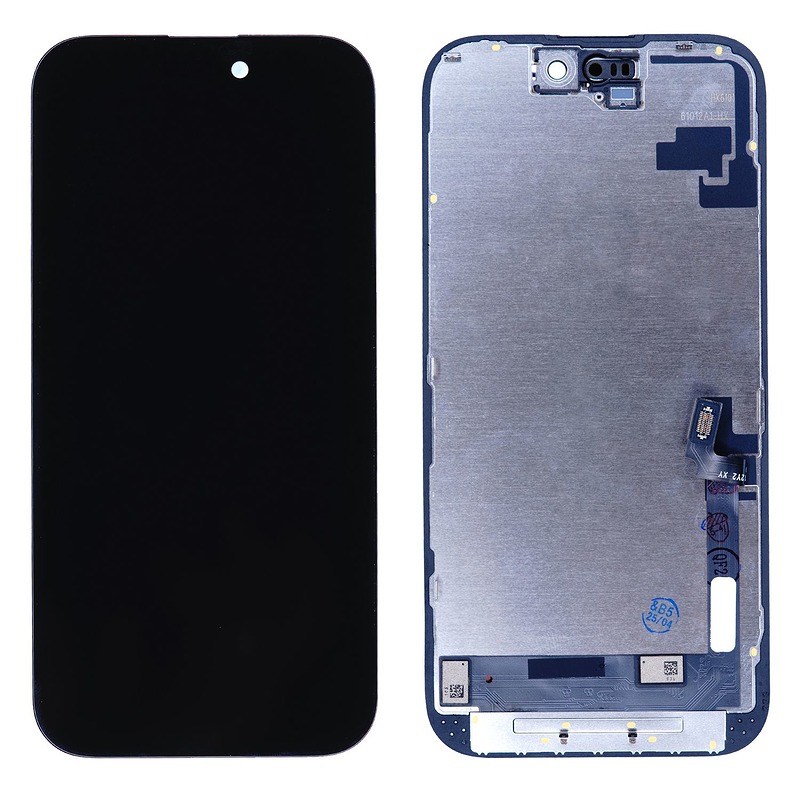 LCD Display with touch screen Iphone 16 Oled Hard IC Movable - Billede 3