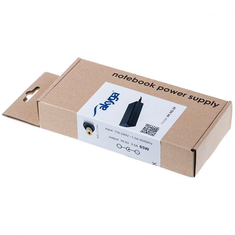 Akyga power supply for laptops Toshiba AK-ND-09 - Billede 2