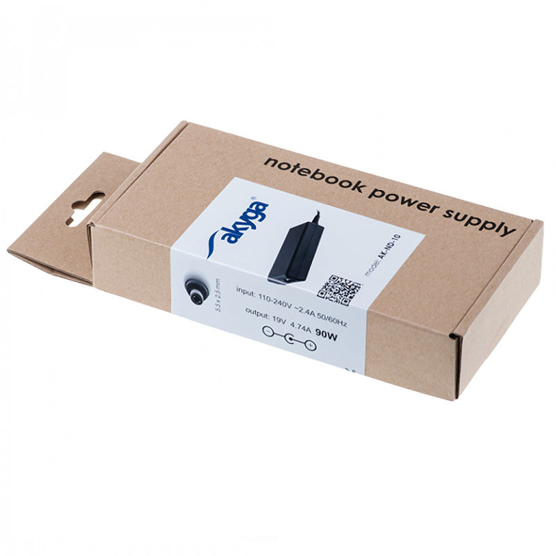 Akyga power supply for laptops AK-ND-10 ASUS/TOSHIBA/LENOV - Billede 2