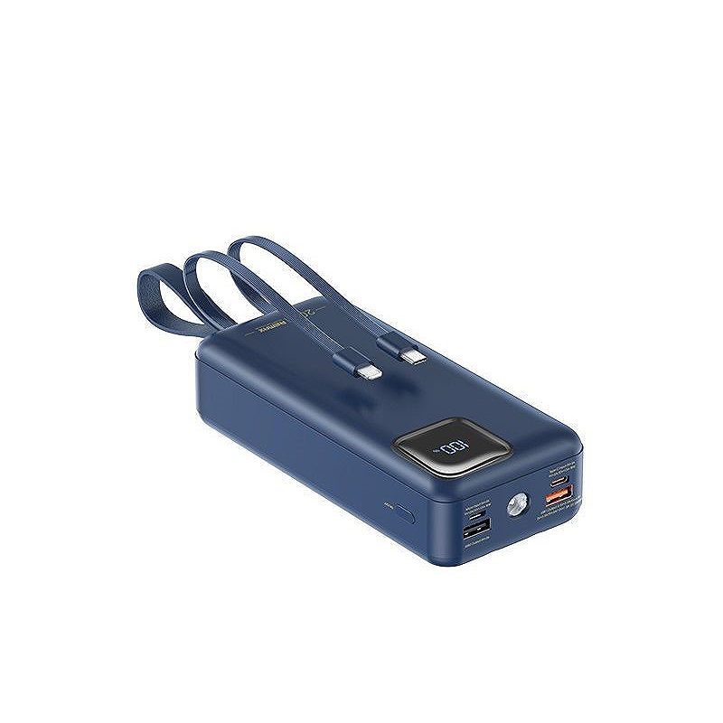 POWERBANK REMAX SUJI SERIES 30000mAh RPP-550 PD 20W + QC 22,5W BLUE