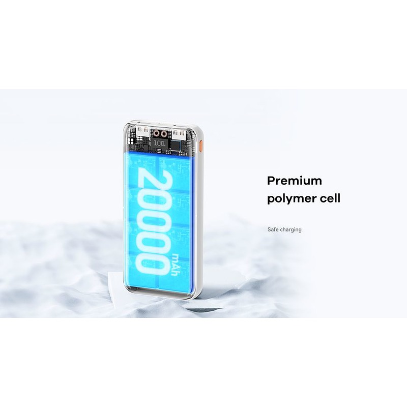 POWERBANK REMAX PILOTEER SERIES 20000mAh RPP-72 PD 20W+QC 22,5W BLACK - Billede 5