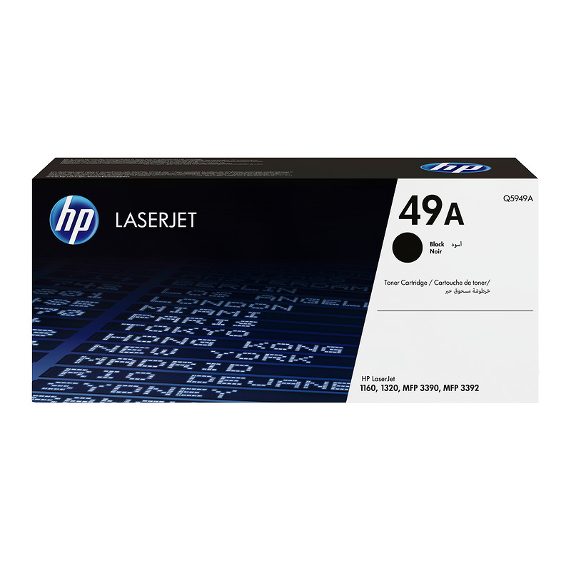 HP Original 49A LaserJet-tonerpatron, sort