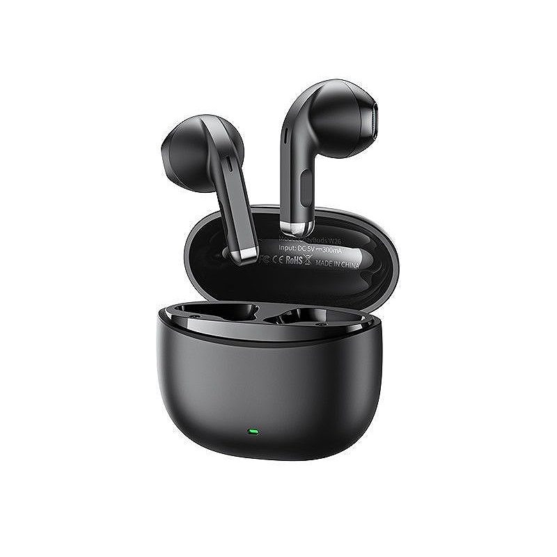 REMAX EARPHONES BLUETOOTH TWS W26 BLACK