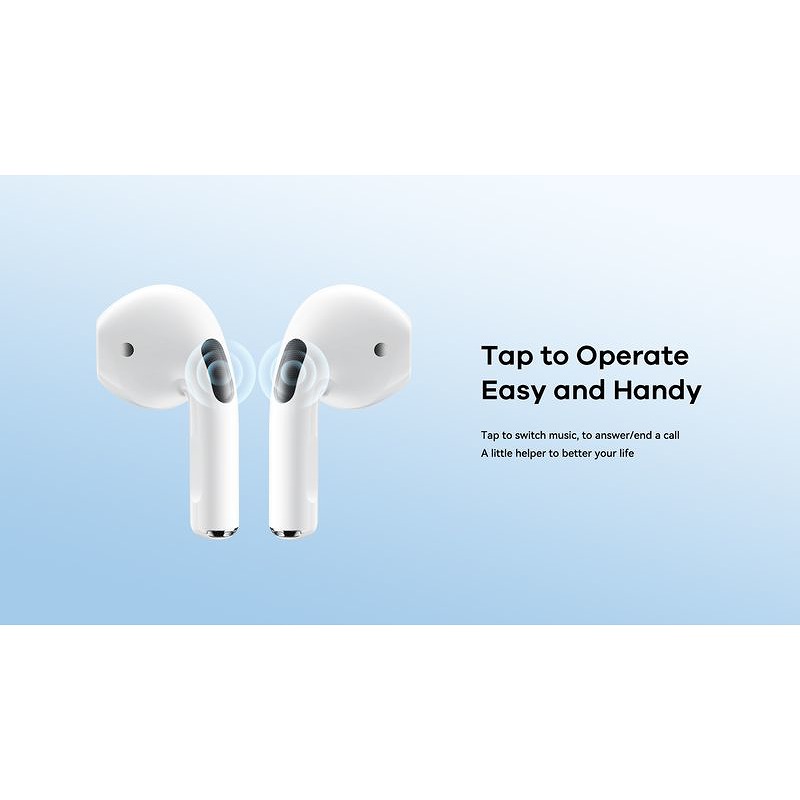 REMAX BLUETOOTH EARPHONES TWS W6 BLACK BT 5.3 - Billede 3