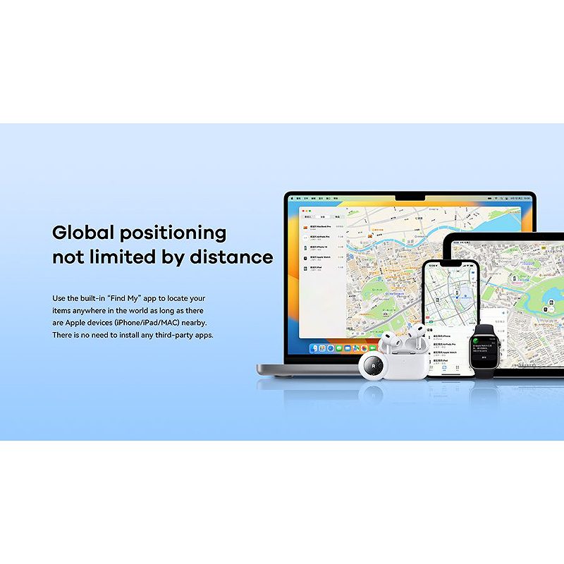 SMART TAG LOCALIZER REMAX RT-G230 WHITE - Billede 2