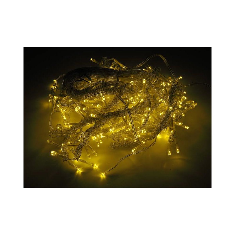 MOON Light curtain 240 LED, 2x3 m, 8 functions, 230 V, remote-controlled, warm white light - Billede 3