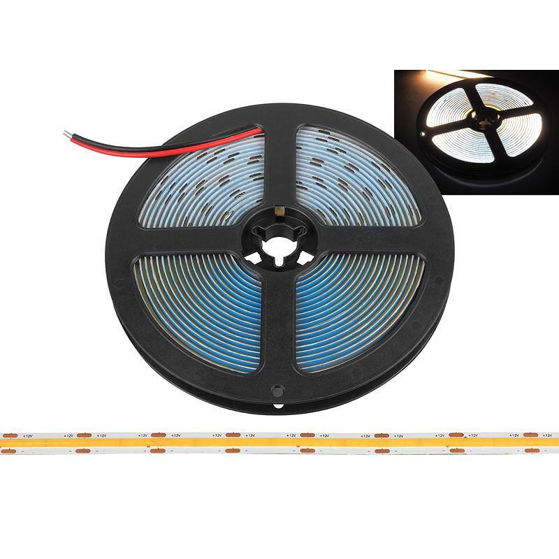 LED String light COB IP20 3000K 1500lm/m 48W 9,6W/m 5m - Billede 2