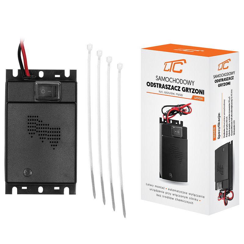 Car repeller of marten, mice, rats, rodents 12V/24V DC LTC - Billede 3