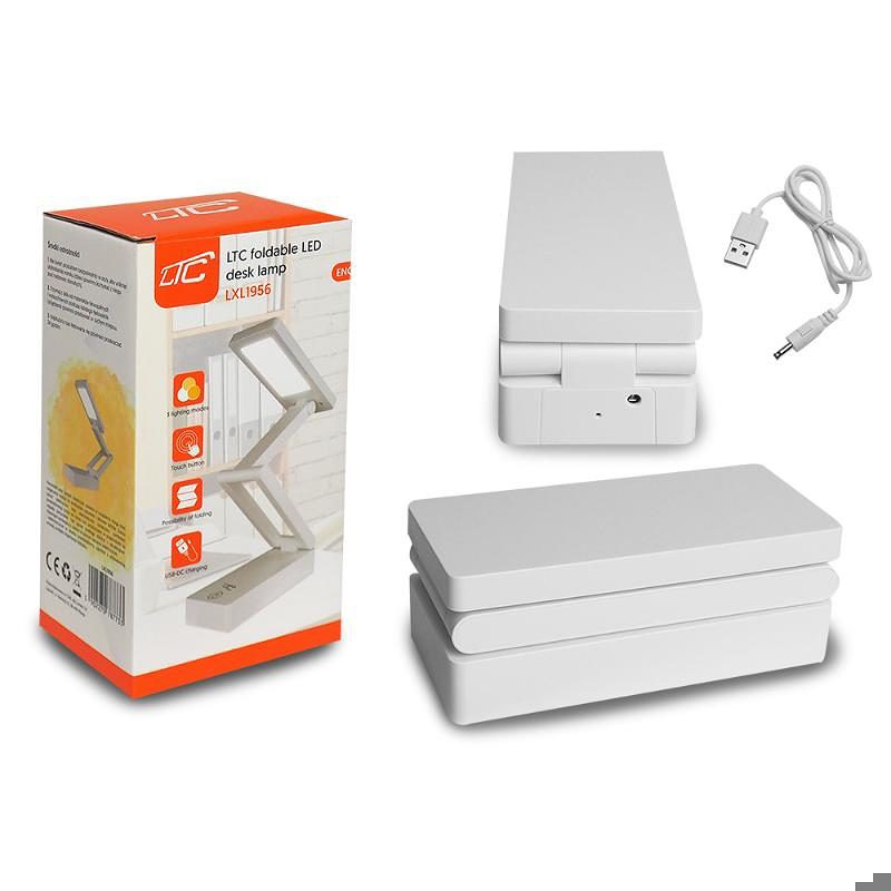LED Desk Lamp Foldable 10W White