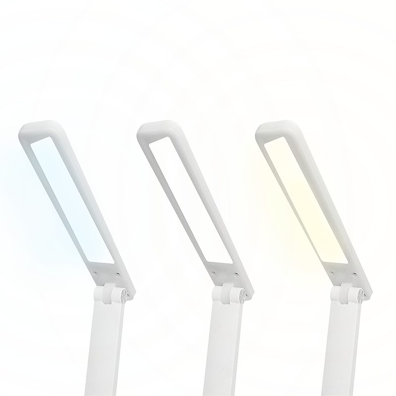 LED desk Lamp 3W, 3000/4500/6000K, adjustable, 1200mAh, white,  LTC