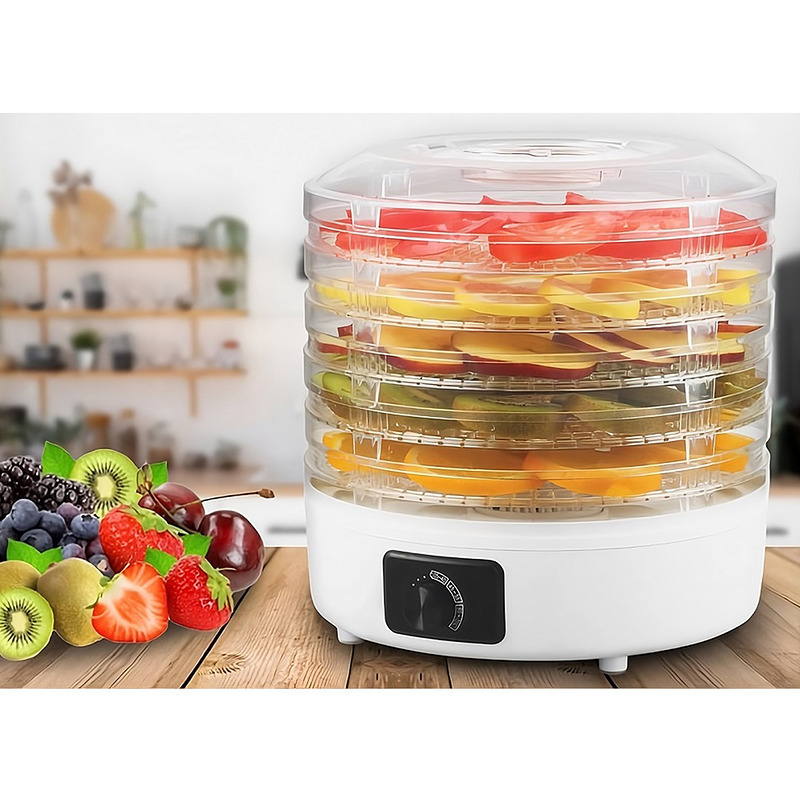 LTC 5-Tray Food Dehydrator for Mushrooms and Fruit, Round - Billede 3
