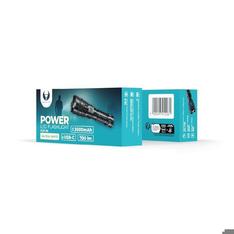 Lommelygte 2600mAh 700lm