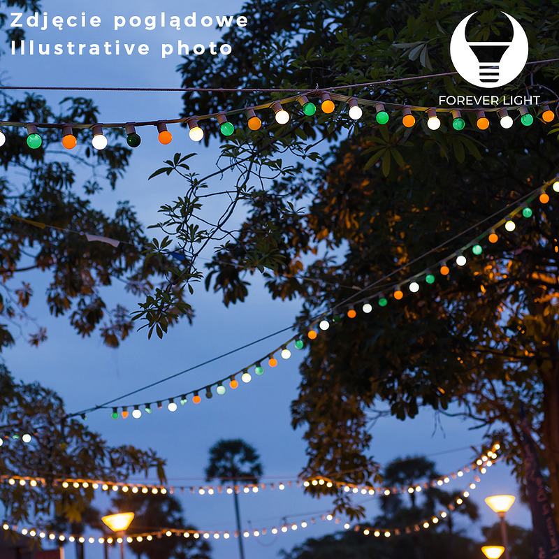 LED Bulb E12 G45 2W 230V - Billede 4