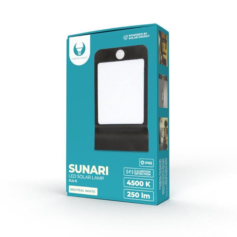 LED SUNARI Solar lampe m.PIR