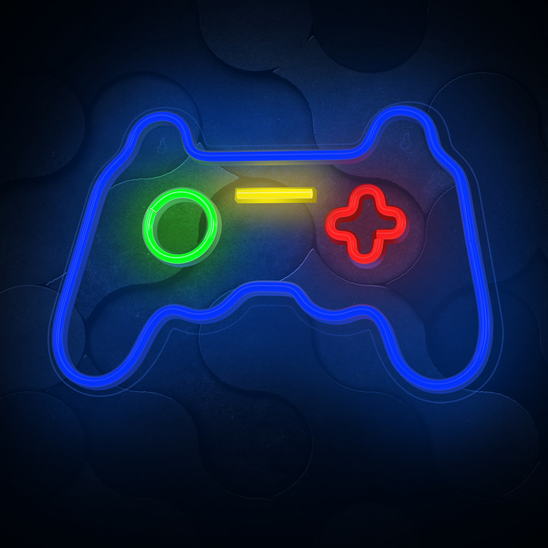 Neon PLEXI LED GAMEPAD multicolor FPNE03X Forever Light - Billede 4