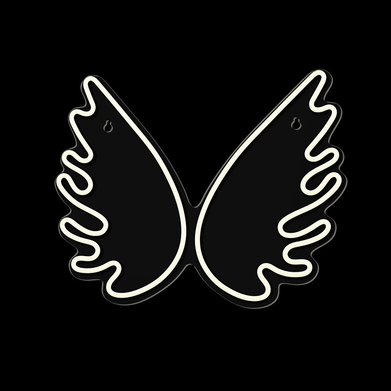 Neon PLEXI LED WINGS white FPNE09X Forever Light - Billede 3