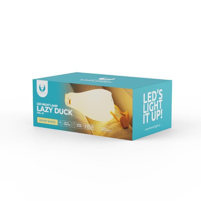 Led natlampe LAZY DUCK 1200mAh