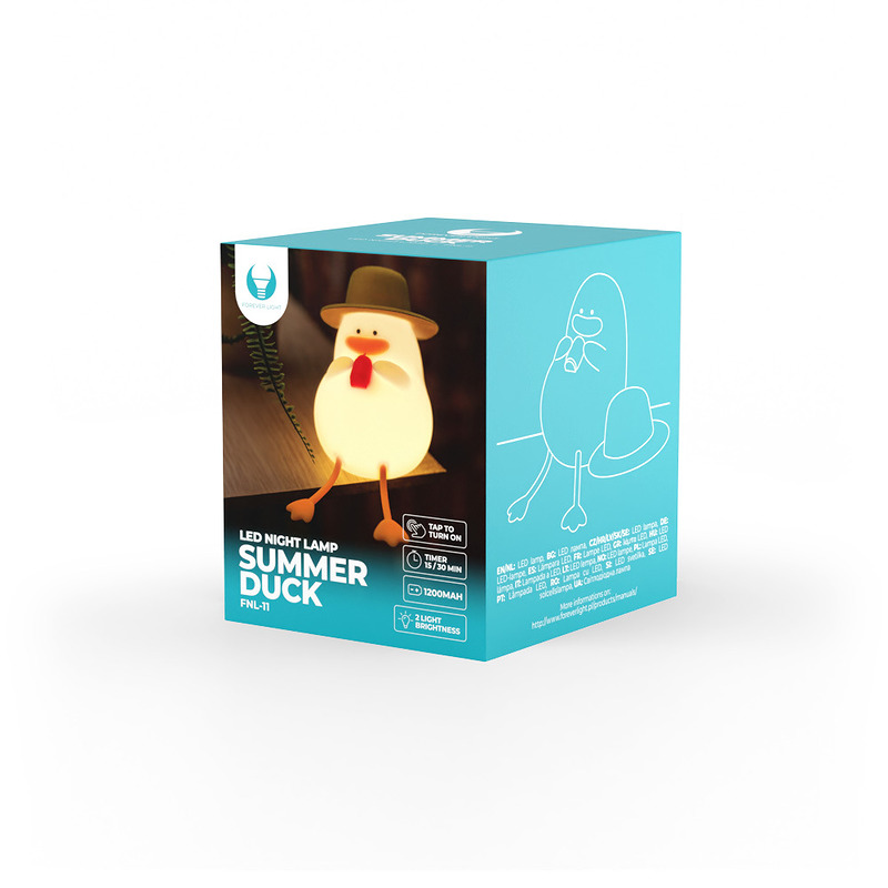 LED Night Lamp SUMMER DUCK FNL-11 Forever Light - Billede 5