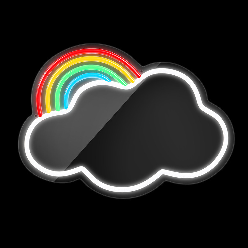 Neon MIRROR LED CLOUD multicolor FMNE05 Forever Light - Billede 3
