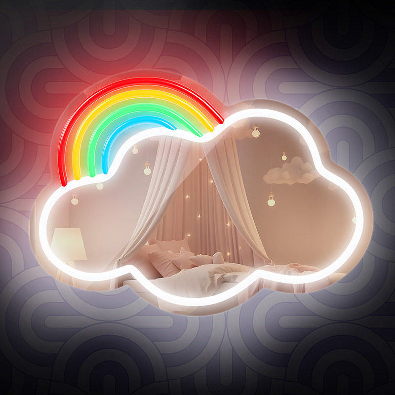 Neon MIRROR LED CLOUD multicolor FMNE05 Forever Light - Billede 4