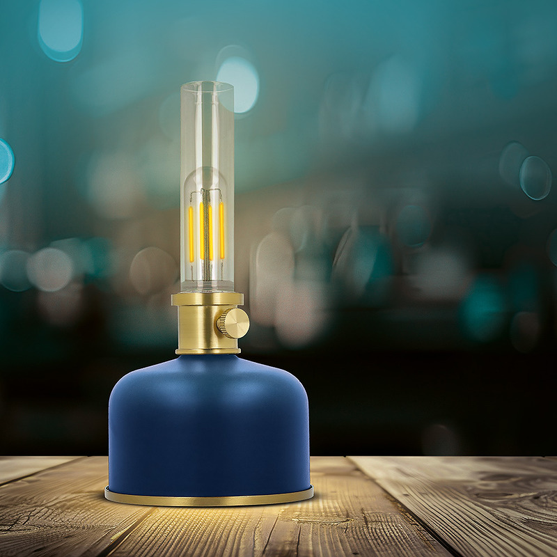 Retro Petroleum LED lampe - Billede 4