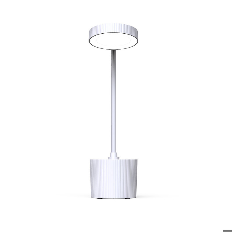 Skrivebordlampe, LED 5W m/penholder - Billede 3
