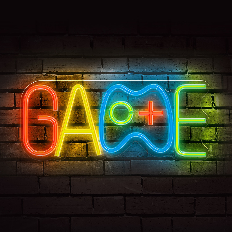 Forever Light Neon PLEXI LED GAME multicolor FPNE40 - Billede 5