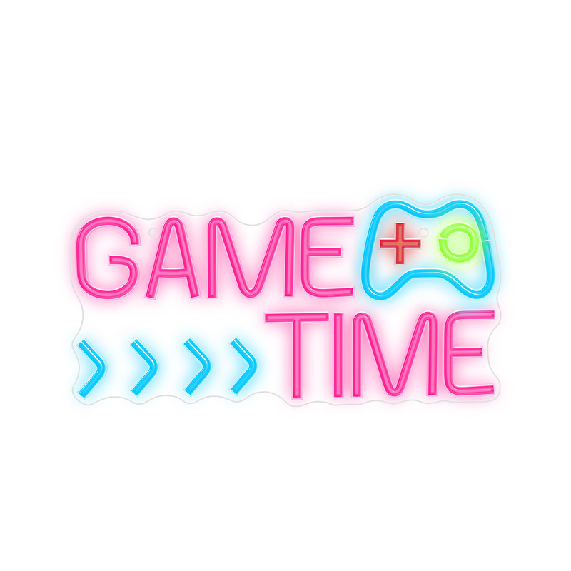 Forever Light Neon PLEXI LED GAME TIME multicolor FPNE34
