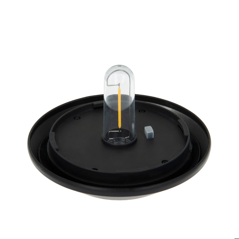 Forever Light Solar LED Lamp Steel Post SUNARI FLS-30 black - Billede 3