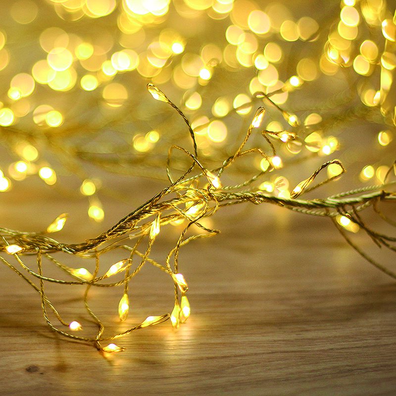 String Light GOLDEN TWIG CLF-03z 480LED cold white 3m + 5m Forever Light - Billede 2