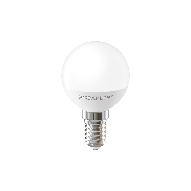 Forever Light LED Bulb E14 G45 4.8W 630lm 6000K class E