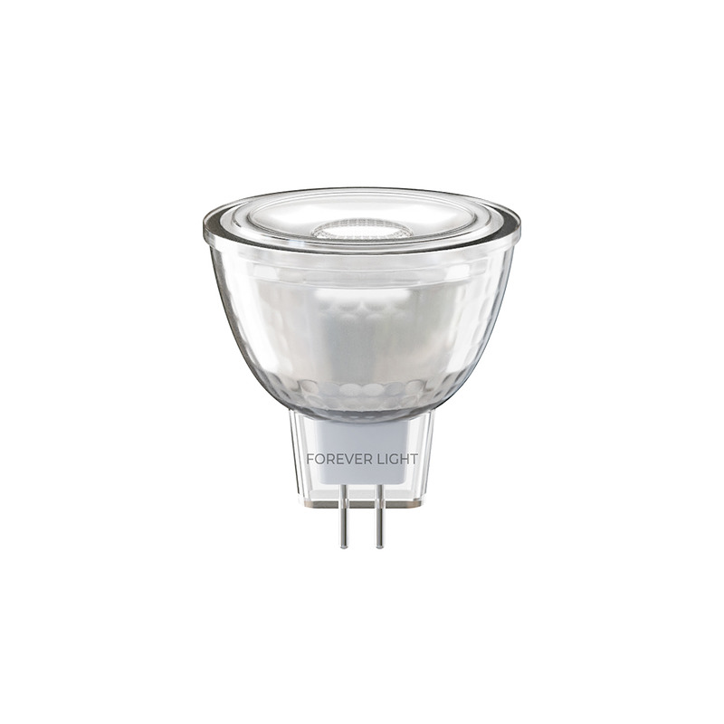 Forever Light LED Bulb G4 MR11 38° 2.2W 195lm 4000K 12V glass class F