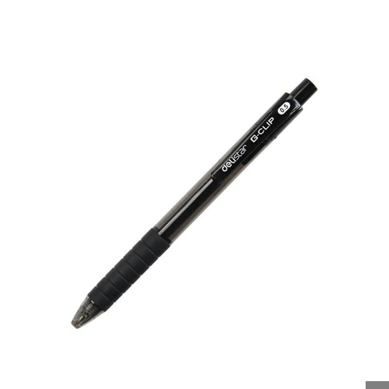 Gel pen Sort 0,5mm